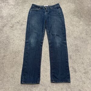 Paige Skyline Skinny Denim Jeans Womens 26 Blue Dark Wash Mid Rise Casual 28x28